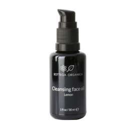 Cleansing face oil. Lemon