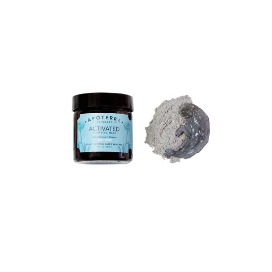Activated Purifying Mask with Charcoal + Flowers