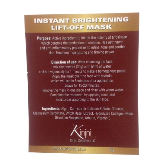 Instant Brightening Masque