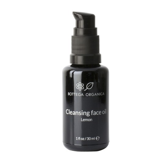 Cleansing face oil. Lemon